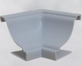 Cantoneira Interna Para Forro PVC KIT 50 Peças Branco Neve/ Branco Gelo