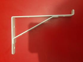 Cantoneira Mão Francesa Bico Virado - Uso em Vidro