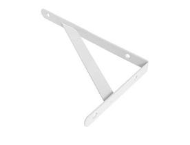 Cantoneira Mão Francesa Branca 15 Cm C/ 6 Peças - Hayner