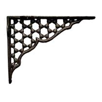 Cantoneira Mão Francesa Hera Em Ferro Fundido N08 27X20,5Cm