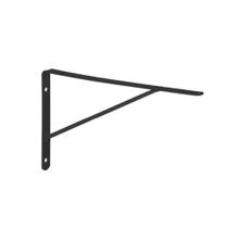 Cantoneira Mão Francesa Leve 30 Cm Preta - Multivisão