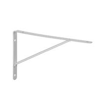 Cantoneira Mão Francesa Leve 40cm Branca - Multivisão - Aço Reforçado Suporta 40kg Cantoneira Mão Francesa Leve 40cm Branca - Multivisão - Aço Reforçado Suporta 40kg