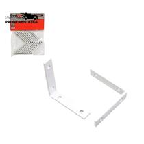 Cantoneira mão francesa suporte prateleira branco 3x3 Cantoneira mão francesa suporte prateleira branco 3x3