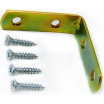 Cantoneira Moveis Zamar Bicromatizada 2'' 50 Pecas Cantoneira Moveis Zamar Bicromatizada 2'' 50 Pecas