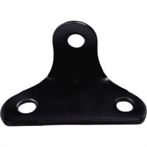 Cantoneira Moveis Zamar Fixacao Preta 3 Furos 04 Pecas
