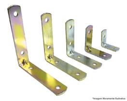 Cantoneira P/Moveis Overtime Bicromatizado 2.1/2equot c/20pcs