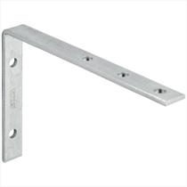 Cantoneira para cortina 7 cm x 11 cm zincada com 4 peças - Vonder