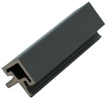 Cantoneira para Painel Ripado Modaza 90 WPC Externo, 4,95 x 290 cm, Nero Cantoneira para Painel Ripado Modaza 90 WPC Externo, 4,95 x 290 cm, Nero