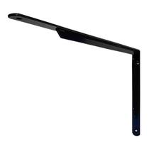 Cantoneira Para Prateleira 40 cm Suporte Pia Bancada Mão Francesa Banheiro Cozinha Preta Cantoneira Para Prateleira 40 cm Suporte Pia Bancada Mão Francesa Banheiro Cozinha Preta