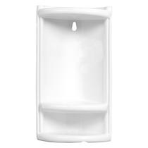 Cantoneira Porta Shampoo Sabonete Plástico Branco - Plastnew