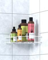 Cantoneira Porta Shampoo Sabonete Suporte de Canto Box Banheiro Prateleira