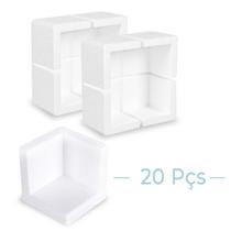 Cantoneira Proteção Isopor Quadrado 10X10Cm 20 Peças - Knauf