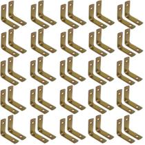 Cantoneira Reforço Móveis 25x25mm - 50 Unid.