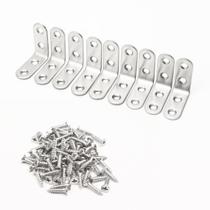 Cantoneira SAQMEW Kit com 20 Unidades em Aço Inox Cantoneira SAQMEW Kit com 20 Unidades em Aço Inox