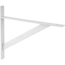 Cantoneira Tipo mão Francesa, Reforçada, cor Branca, 40 cm, Vonder OstenVonder