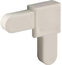 Cantoneiras brancas CRL para moldura de tela de casa móvel, pacote com 20 Cantoneiras brancas CRL para moldura de tela de casa móvel, pacote com 20