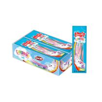 Canudinho Colorido Unicórnio Morango Citrico 15g - Docile 12un Canudinho Colorido Unicórnio Morango Citrico 15g - Docile 12un