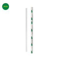 Canudo bio comum sache papel 5 mm cristal pp c/ 3000 un. - STRAWPLAST