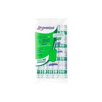 Canudo biodegradável comum embalado sache papel 5mm pacote com 100 - Strawplast Canudo biodegradável comum embalado sache papel 5mm pacote com 100 - Strawplast
