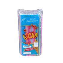Canudo Biodegradável para Vitamina Coloridos Bicão com 400 unidades Canudo Biodegradável para Vitamina Coloridos Bicão com 400 unidades