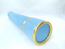 Canudo de formatura camurça azul claro - 10 unidades Loja de Formatura