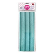 Canudo de Papel Azul Claro 6mmx200mm - 4324 - 12 unidades Canudo de Papel Azul Claro 6mmx200mm - 4324 - 12 unidades