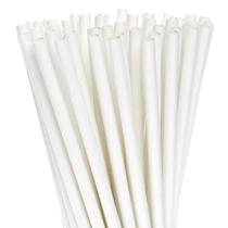 Canudo De Papel Billa Branco Com 24 Unidades Kit 5