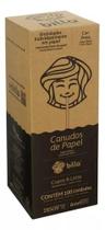 Canudo De Papel Reto Preto 19,5cmx6mm De 100un Billa