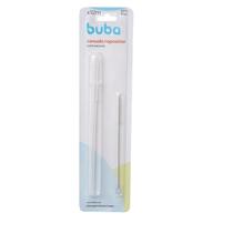Canudo de Reposição Silicone Buba com Escova Garrafinha Fresh