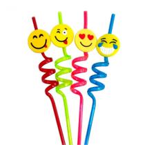 Canudo Divertido Smiles Ha443 4un Silver