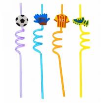 Canudo Divertido Time Ha448 4un Silver Canudo Divertido Time Ha448 4un Silver