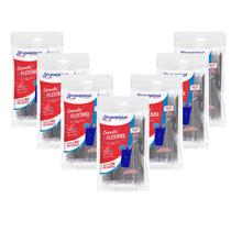 Canudo flexível Sucos Drinks Coquetéis 2000 unid 6mm Preto