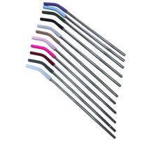 Canudo inox com bico silicone para copo Quencher 1200 ml 40oz