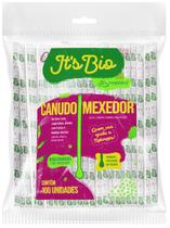 Canudo Mexedor Formato Colhers It'S Bio Biodegradável 100 Un