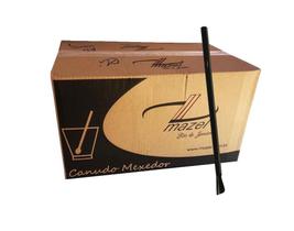 Canudo Mexedor Pinha 17,5Cm X 6Mm Preto - Mel C/2000