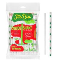 Canudo Milk Shake C/100 Unid Bio Strawplast 8Mm Transparente Canudo Milk Shake C/100 Unid Bio Strawplast 8Mm Transparente