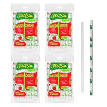 Canudo Milk Shake C/500 unid Bio Strawplast 8mm Transparente Canudo Milk Shake C/500 unid Bio Strawplast 8mm Transparente