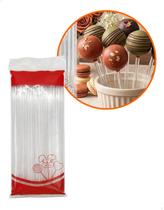 Canudo Palito para Pirulito Grande Cristal nº28 Cod. 283 BWB Kit 50un Confeitaria Doce Canudo Palito para Pirulito Grande Cristal nº28 Cod. 283 BWB Kit 50un Confeitaria Doce