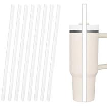 Canudo Plastico Rigido 31cm Extra Longo Reutilizavel Copo Copao Canudo Plastico Rigido 31cm Extra Longo Reutilizavel Copo Copao