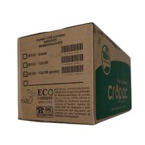 Canudo Sachê Mexedor Biodegradável Preto 5,8mm CB534 Cropac c/12x100 un