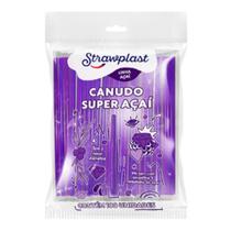 Canudo Super Açai Milk Shake Reforçado 10mm 100 Unid
