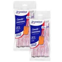Canudo Tradicional Para Latas Copos Água De Coco 5mm 200 Uni