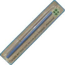 Canudo ul De Inox Com Escova 20Cm Bono Home