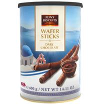 Canudo Wafer Sticks Dark Com Recheio Chocolate Amargo 400G