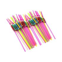 Canudos De Coquetel Descartáveis Longos E Flexíveis De Plástico De Grau Alimentício Para Suprimentos