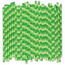Canudos de papel Bambu verde, 1000 unidades, 7,75 x 0,6 cm, biodegradável Canudos de papel Bambu verde, 1000 unidades, 7,75 x 0,6 cm, biodegradável