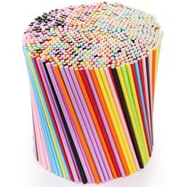 Canudos de papel DEAYOU 800 unidades para bebidas mistas