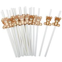 Canudos de papel Skyley Bear Little Cutie Snowflake x100 Canudos de papel Skyley Bear Little Cutie Snowflake x100