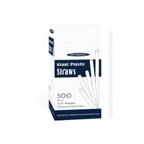 Canudos de plástico descartáveis Party Essentials 300 quilates Canudos de plástico descartáveis Party Essentials 300 quilates