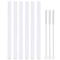 Canudos de Silicone Greant Pacote com 6 unidades para garrafas de 12 oz